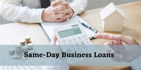 Same Day Business Loans Overview